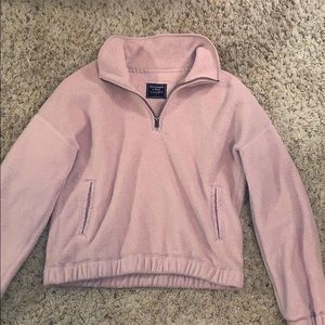 Abercrombie & Fitch winter half- zip pullover
